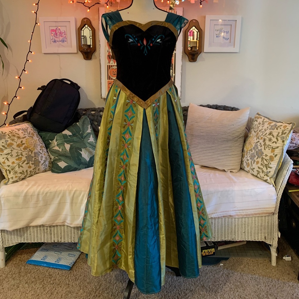 Disney Chasing Fireflies Anna Frozen dress